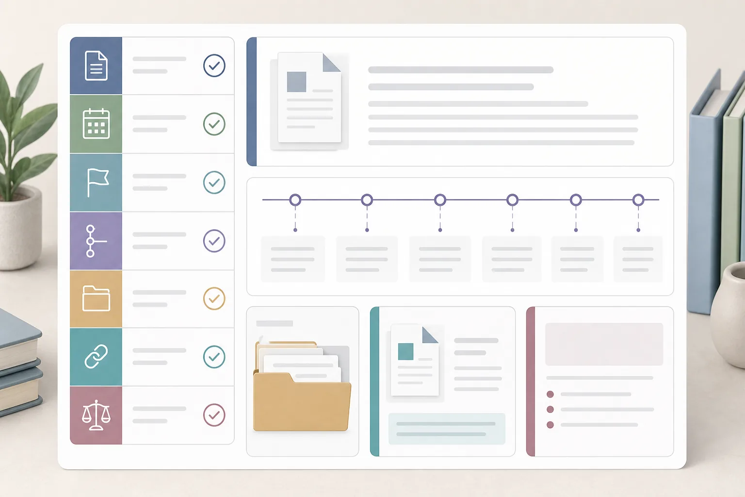Academic appeal statement materials arranged with chronology notes, evidence tabs and policy excerpts.